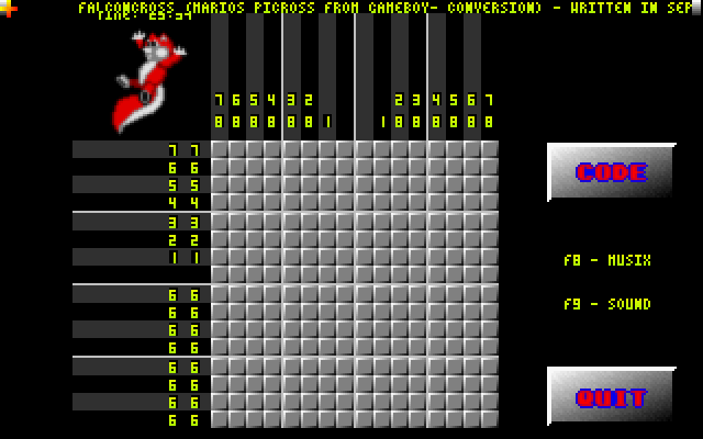 Falcon Cross [Falcon030] atari screenshot